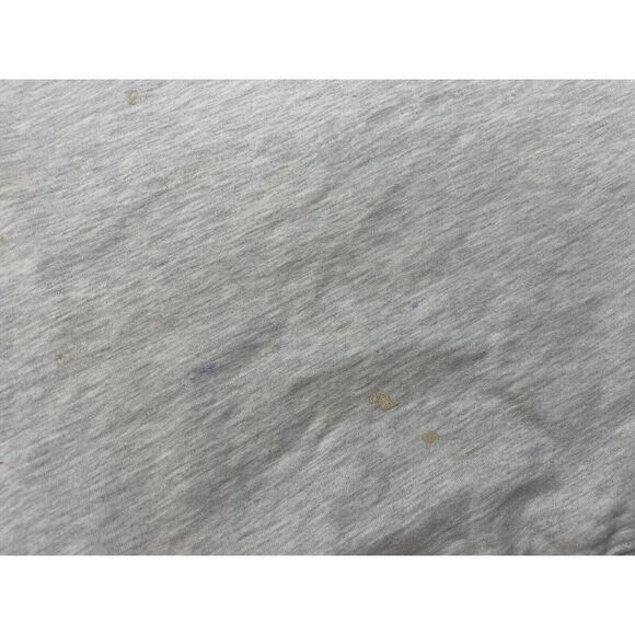 VINTAGE J Crew Blank Crewneck Sweatshirt Men Medium Gray USA 90s - Picture 2 of 11